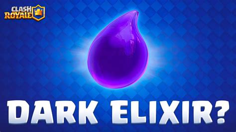 clash royale dark elixir